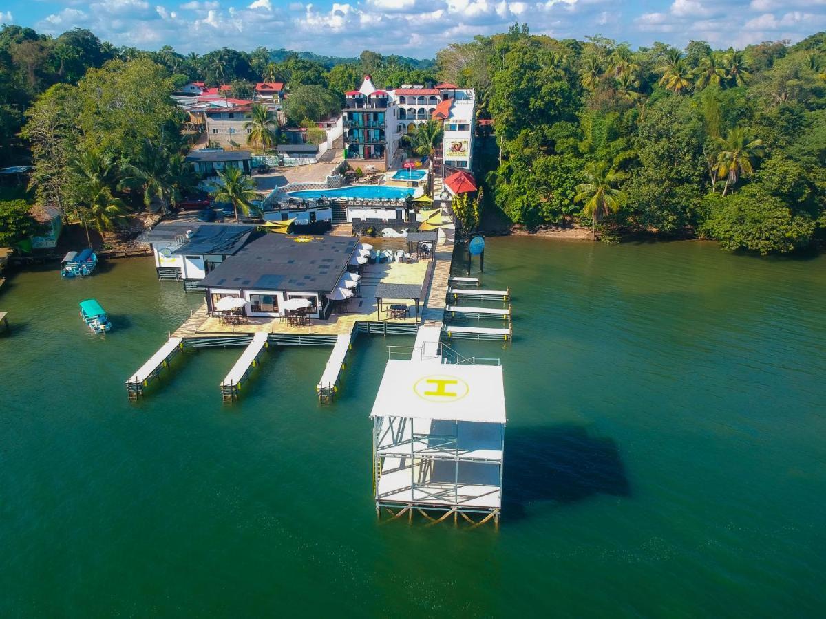 Hotel Mi Paraiso Rio Dulce Castillo de San Felipe Exterior foto