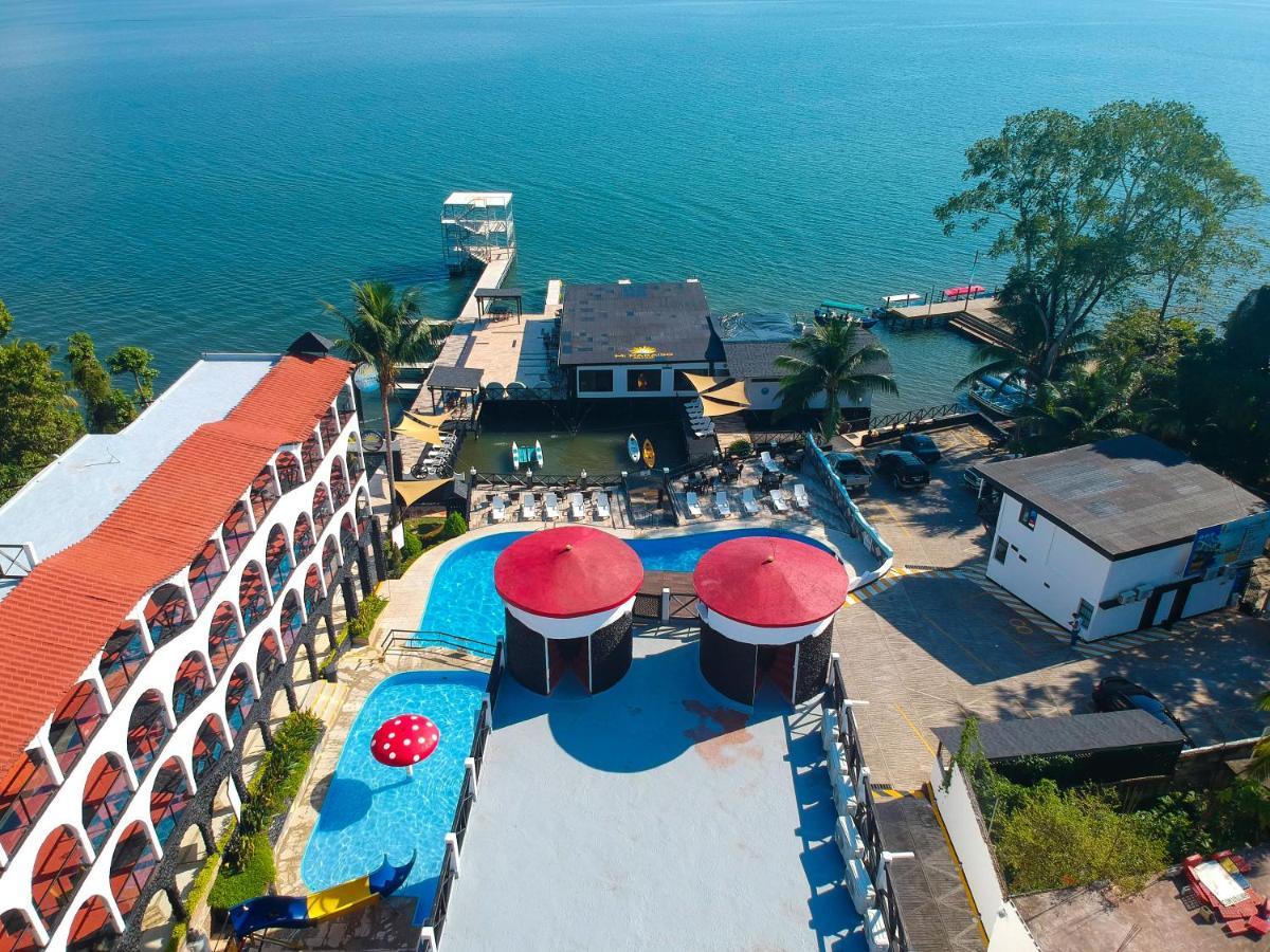 Hotel Mi Paraiso Rio Dulce Castillo de San Felipe Exterior foto